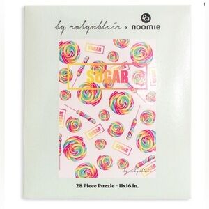 ROBYNBLAIR x Noomie Collection Jigsaw Puzzle, SUGAR lollipops  NWT